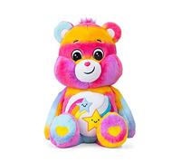 Basic Fun Care Bears Dare to Care Bear 60cm Jumbo Plush - Giant Soft Cuddly Toy for Kids Aged 4+ - Collectable Rainbow Teddy Bear - Large Plush Gift for Girls and Boys