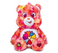 Care Bears , Flower Power Bear 35cm Medium Plush , Eco Friendly, Collectable Cuddly Toys for Children, Soft Toys for Girls Boys, Cute Teddies Suitable for Girls and Boys Ages 4+ , Basic Fun 22683