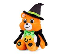 Care Bears Halloween 22cm Bean Plush - Trick-or-Sweet Bear, Collectable Cute Soft Toy, Witch Cuddly Toy for Boys and Girls, Small Teddy, Plushie for Children Ages 4 5 6 7, Pumpkin, Hat and Cape