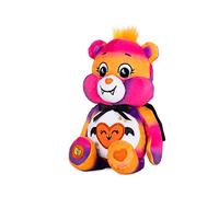 Care Bears Halloween 22cm Bean Plush - Spooky Sparkle Bear, Collectable Cute Soft Toy, Vampire Cuddly Toy for Boys and Girls, Small Care Bear Teddy, Plushie for Children Ages 4 5 6 7 +, Fangs and Cape