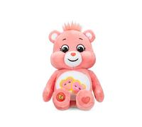 Basic Fun Care Bears Love-A-Lot Bear 22cm Bean Plush - Collectable Soft Toy with Heart Belly Badge, Cuddly Gift for Kids Aged 4+, Ideal for Girls & Boys