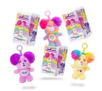 Care Bears Sugar Cuties 15cm Plush Clip-On Soft Toy - Surprise Collectible Care Bear with Bright Colours, Super Soft Plush & Metal Clip, Ages 4+