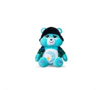 Basic Fun Care Bears x Stranger Things Bedtime Bear as Mike - 22 cm Plush - Limited Edition Collectible - Gift for Stranger Things Fans, Turquoise