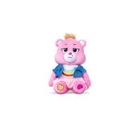 Basic Fun Care Bears x Stranger Things Cheer Bear as Eleven - 22 cm Plush - Limited Edition Collectible - Gift for Stranger Things Fans