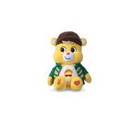 Basic Fun Care Bears x Wicked 22cm Plush - Funshine Bear as the Scarecrow - Collectible Soft Toy from the Care Bears x Wicked Collaboration, Gelb