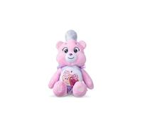 Basic Fun Care Bears x Wicked 22cm Plush - Love-a-Lot Bear as Glinda - Collectible Soft Toy from the Care Bears x Wicked Collaboration, Pink