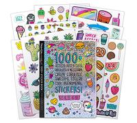 Fashion Angels 1000+ Ridiculously Cute Stickers for Kids - Fun Craft Stickers for Scrapbooks, Planners, Gifts and Rewards, 40-Page Sticker Book for Kids Ages 6+ and Up