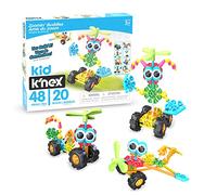 Basic Fun Kid K'NEX | Zoomin' Buddies 20 Model | Kids Craft Set with 48 Pieces | Educational Toys for Kids, Fun and Colourful Building Toys for Boys and Girls, Construction Toys Ages 3 85053