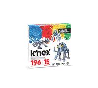 Basic Fun K'NEX | Cyborg Creatures 15 Model | Educational Toys for Boys and Girls, 196 Piece Stem Learning Kit, Engineering for Kids, Fun Colourful Construction Toys for Children Ages 8 12463
