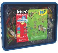 K'NEX STEAM Education, Makers Kit Large Kids Building Set, 863 Piece Stem Learning Kit for Large Groups, Engineering Construction for Kids Ages 6+, Basic Fun 78497