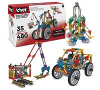 Basic Fun K'NEX , Ultimate Building Set 35 Model , Educational Toys for Kids, 480 Piece Engineering and Construction STEM Learning Kit for Children A