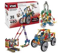 K'NEX | Ultimate Building Set 35 Model | Educational Toys for Kids, 480 Piece Engineering and Construction Stem Learning Kit for Children Ages 7+ |Basic Fun 12418, Chest (Package may vary)