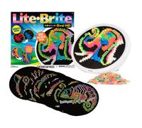 Basic Fun Lite-Brite | Oval HD | Light Up Drawing Board, LED Board with Colours, Light Up Toys for Creative Play, Glow Art Neon Effect Drawing Board, Light Toys for Kids Ages 4 02250
