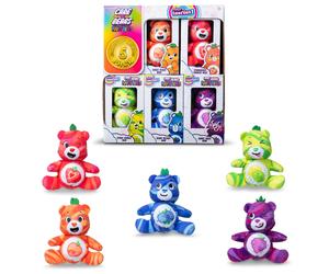 Basic Fun Micro Teenies Fruit Friends 5-Pack - 3-Inch Collectible Plush Gift Set
