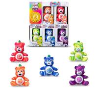 Basic Fun Micro Teenies Fruit Friends 5-Pack - 3-Inch Collectible Plush Gift Set - Cute Micro Bears with Sweet Themed Designs for Kids & Fans