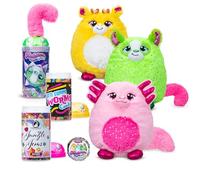 Basic Fun Misfittens Cats - Surprise Collectible Plush - Gemstones Misfittens, Kittens, Stuffed Cat Plush, Furry Surprise Toy for Girls, Boys, Kids and Toddlers Ages 3+