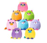 Basic Fun Misfittens | Merkitties Fishbowl Wave 1 | Cuddly Soft Toy for Girls and Boys, Toddler Toys, Plush Gift for Kids, Suitable for Kids Aged 4+