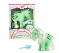 My Little Pony | Minty Classic Pony | Retro Horse Gifts for Girls and Boys, Collectable Vintage Horse Toys for Kids, Unicorn Toys for Boys and Girls Ages 4+ | Basic Fun 35325