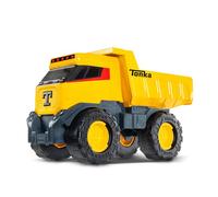Basic Fun Tonka Next Gen Mighty Dump Truck - Heavy-Duty Steel Construction Vehicle with Working Dump Bed, Mega Wheels & Tow Hooks - Tonka Tough for Outdoor Play