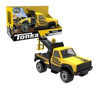 Basic Fun Tonka Steel Classics | Tow Truck | Kids Construction Toys for Boys and Girls, Vehicle Toys for Creative Play, Motor Skill Development for Kids Ages 3 06036