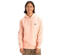 Quiksilver Mens Basic Hoodie Peach Parfait M