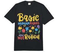 Basic Human Rights are Not Radical Comfort Colors Adult Heavyweight T-Shirt