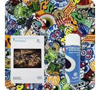 Basic Hydro Dipping Kit Hydro dip Kit Hydrographics Kit : 1 Smart Water Transfer Printing Activator Spray 400 ml + Basic User`s Guide + Hydrographic Film. Size: Width: 1' 8". Lenght: 3' 3" (HOT-117)