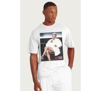 Basic Instinct Men's Catherine Tramell Basic Instict T-Shirt in White | Size: Large Basic Instinct White L