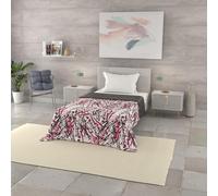 BASIC Line Summer Quilt Made in Italy Printed Soft Microfibre Bedspread - Spring Summer Mid-Season Quilt - Crazy, Single 160 x 240 cm