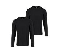 Basic long-sleeved T-shirt Urban Classics (x2) Noir XL