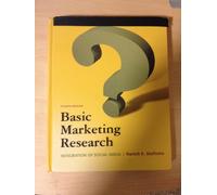 Basic Marketing Research: Integration of Social Media