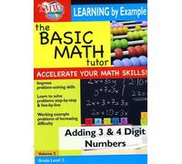 Basic Math Tutor: Adding 3 & 4 Digit Numbers [DVD] [2007] [NTSC]