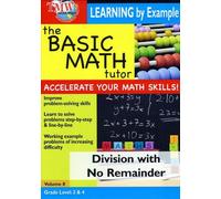 Basic Math Tutor: Division With No Remainder [DVD] [2007] [NTSC]
