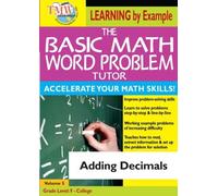 Basic Math Word Problem Tutor: Adding Decimals