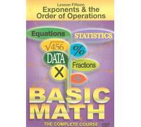 Basic Maths - Exponents And Order Of Operations [DVD]