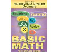 Basic Maths: Multiplying And Dividing Decimals [DVD]