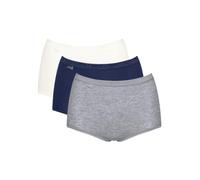 Basic+ Maxi 3 Pack Briefs White/Navy/Grey Grey 4XL - 22