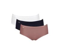 Basic Midi 3 Pack Briefs White/Black/Cacao Multi XS - 8