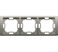 Simon Basic Neos Triple Frame Satin BMRC3/29
