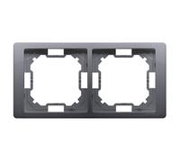 BASIC NEOS SILVER MATT FRAME 2X BMRC2/43