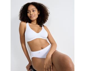 Basic+ Non-Underwired Bra White