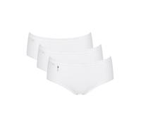 Basic+ Pearl Midi 3 Pack Briefs White Pearl White 3XL - 20