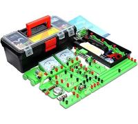 Basic Physics and Electricity Experiment Electrical Circuits Physics Learning Box Circuit Experiment Box Complete Set of Electromagnetic Experiment Equipment