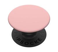 Basic Plain Pink One Solid Colored PopSockets PopGrip: Swappable Grip for Phones & Tablets