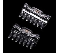Basic Sense 3.2 Inch Large Hair Claw Clips for All Hair Types, Strong Hold Durable, 2 Pcs