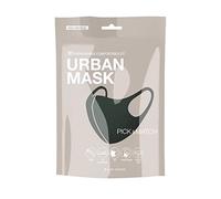 Basic Sense 3D Washable Reusable Thick Reinforced Plain Face Coverings Masks (Hunter Green)