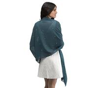 Basic Sense Chiffon Shawl, Ladies Shawls and Wraps for Evening Wear | Large 80 x 180 cm Pearl Embellished Hijab and Cover Up for Wedding Guests, Lightweight Fabric, Hand Wash