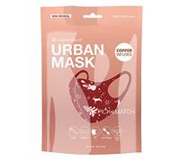 Basic Sense CHRISTMAS Copper Ion Infused Washable Reusable Face Coverings Masks Made In South Korea (Reindeer - Red)