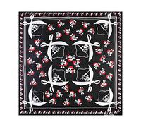 Basic Sense Cotton Bandana Bandanna Head Scarf for Men & Women Biker | Skull, flame and paisley prints in 100% cotton, 53 x 53 cm. Wear as a headband, neckerchief, wristband or face cover