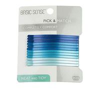 Basic Sense Jumbo Metal Hair Pins Sturdy Strong Bobby Slides Clips For Thick Hairpins for Unisex a pack of 12pcs
